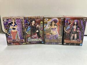 （4-153）ONE PIECE ワンピース　ニコ・ロビン　フィギュア　4点　まとめ売り　バンプレスト　