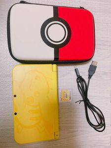 限定版！Newニンテンドー3DS LL ピカチュウ【イエロー】 名探偵ピカチュウ カセット