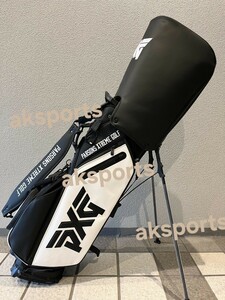 イチオシ新入荷★PXGピーエックスジースタンド式キャディバッグ　ブラック