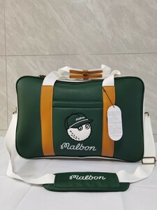 Sale値下げ★マルボンゴルフ★malbon golf★ボストンバッググリーンCOLOR　マルボン