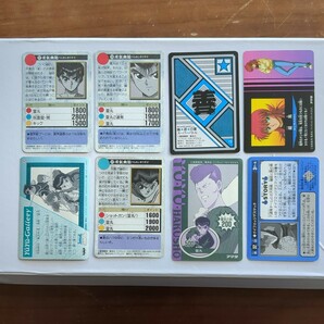 幽遊白書 カードダス 綺羅まとめ売り 疑似角 厚紙カード NO.45 浦飯幽助 No.304仙水&樹 含む36枚 おまけノーマル127枚 アマダ PPカードの画像4