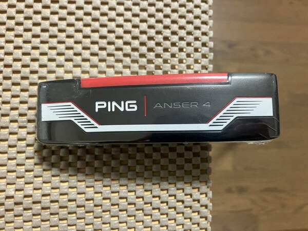 [未使用] PING ピン 2021 Anser4 アンサー4 パター 34インチ US仕様 PP58 Mid ヘッドカバー付き