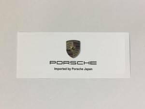  Porsche sticker * rear window 911 Panamera Cayenne ma relation man Boxster Japan 