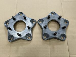 空冷 VW ビートル バス カルマンギア ホイールアダプター PCD205→PCD130 ポルシェ ピッチ 変換アダプター アルミ製