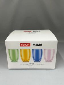 bodum ダブルウォールグラス　4個セット