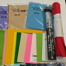 100円～ フェルト 手芸キット ハンドメイド用材料■接着フェルト ダイソーフェルト まとめてセット_画像3