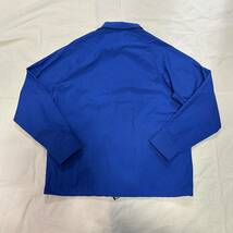 24SS 新品 Mountain Research マウンテンリサーチ Coach Shirt コーチジャケット ナイロンシャツ BLUE_画像5