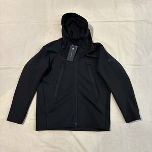 24SS新品 DESCENTE ALLTERRAIN デサント オルテライン 水沢ダウン MIZUSAWA DOWN JACKET SOFT SHELL JACKET CREAS-AIR ジップパーカー BK M