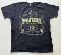 【古着】PANTERA パンテラ　Tシャツ XLサイズ ブラック_画像1