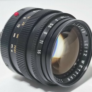 LEICA SUMMILUX 50mm F1.4 2nd 第2世代 後期型 ブラック ライカ ズミルックスの画像2