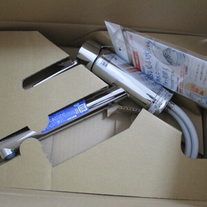 即決9800円 新品 LIXIL/INAX SF-WM420SYX(JW) シングルレバー水栓の画像1