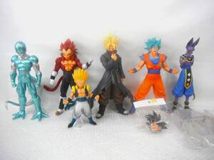 28 欠品あり現状渡し ドラゴンボール 一番くじ 孫悟空 メタルクウラ ビルス 黒衣の戦士 他フィギュア 6体 まとめ売り