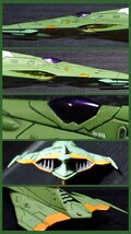 宇宙戦艦ヤマト2199 メカコレ デバッケ ガミラス プラモデル 完成品_画像5