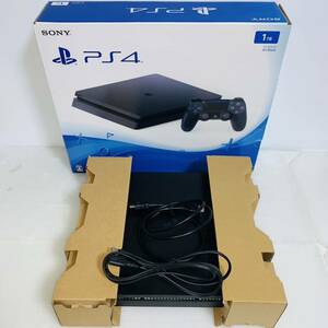 【119】 PS4 CUH-2000B ジェットブラック 封印シール有り