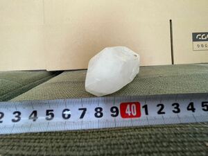 戸0402 原石 天然石 国産鉱物 　クリスタル　水晶