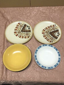 HG419 送料無料　MIKASA カレー皿 丸皿　食器