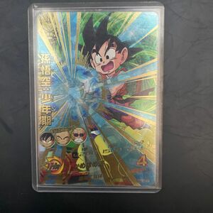 孫悟空 少年期　ドラゴンボールヒーローズ　二重スリーブ＋ローダー発送