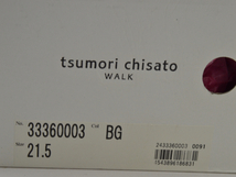 ツモリチサト TSUMORI CHISATO Walk パンプス 21.5cm ベージュ レディース j_p F-LSHOE2731_画像9