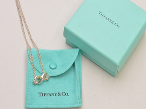 ティファニー Tiffany&Co. インフィニティ ダブルチェーン ネックレス SV925 シルバー レディース su_p u_s F-ACE1730