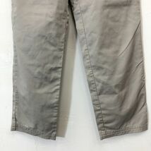 M2528-F-N◆ OAKLEY オークリー スカル チノパンツ ボトムス ◆ size30 コットン ポリエステル ベージュ 単色 古着 メンズ_画像4