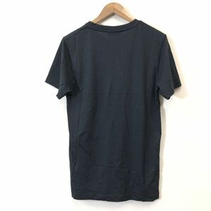 A688-F-N◆ LACOSTE sports ラコステスポーツ 半袖Tシャツ カットソー トップス ◆sizeS コットン ポリエステル ブラック 古着 メンズ 春夏の画像6