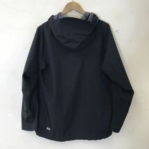 A335-W◆UNIQLO ユニクロ マウンテンパーカー ジップアップ シンプル アウトドア デイリー カジュアル ◆size:M ブラック ポリエステル_画像6