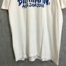 A858-F◆ BRAHMAN ブラフマン AIR JAM 2016 半袖Tシャツ カットソー ロゴプリント ◆ sizeXL コットン100 古着 メンズ ユニセックス 春夏_画像4