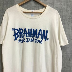 A858-F◆ BRAHMAN ブラフマン AIR JAM 2016 半袖Tシャツ カットソー ロゴプリント ◆ sizeXL コットン100 古着 メンズ ユニセックス 春夏の画像3