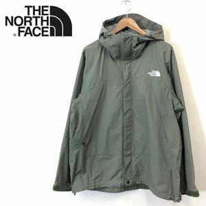 A840-F-S◆ THE NORTH FACE ザノースフェイス コンパクトジャケット マウンテンパーカ フーディ 撥水 ◆ sizeL ナイロン100 古着 メンズ