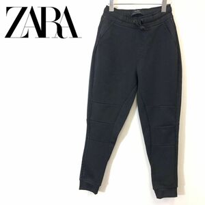 A1273-F-N◆ ZARA ザラ スウェットパンツ ボトムス ウエストゴム ◆ sizeS ポリエステル コットン ブラック 古着 レディース