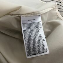 A1250-O◆美品◆ BANANA REPUBLIC バナナリパブリック キャミソールワンピース 総柄 フレア ノースリーブ リボン◆size2 ホワイト 白_画像8