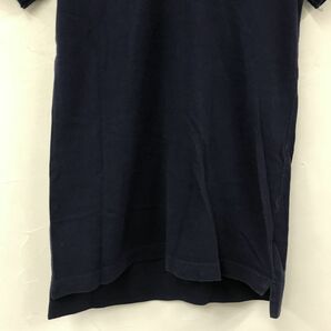 A912-W◆イタリア製◆DSQUARED2 ディースクエアード ポロシャツ 半袖 くじら パッチ ワンポイント カジュアル◆size:M ネイビー系 コットンの画像4