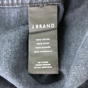 A1678-F◆ J BRAND for Theory セオリー デニムシャツ 長袖 トップス ◆ sizeXS コットン100 インディゴ 古着 メンズ 春の画像8