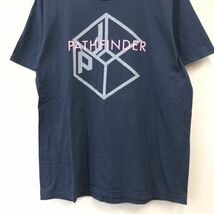 A1453-F◆ BUMP OF CHICKEN バンプオブチキン pathfinder ツアーTシャツ 半袖カットソー ◆ sizeL コットン100 ネイビー 古着 春夏_画像4