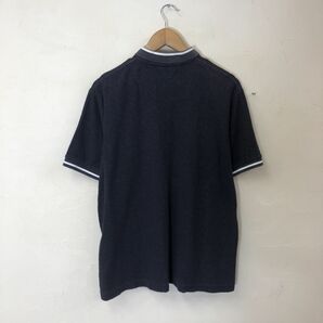 A1615-T◆White Mounteineering ホワイト マウンテニアリング ポロシャツ 半袖 タオル生地◆size2 ネイビー メンズ トップス コットン100の画像6