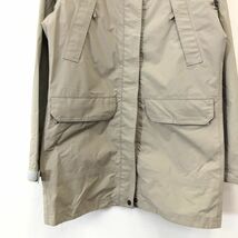 A2540-F-N◆ THE NORTH FACE ザノースフェイス グレイスミドルパーカ フーディ ジャケット ◆sizeS ナイロン100 ベージュ 古着 レディース_画像4