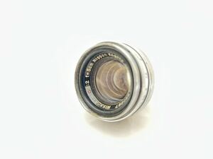 ★完動品★ Nikon NIKKOR-H 1:2 f=5cm Nippon Kogaku Japan Lマウント 黒帯　ニコン #65