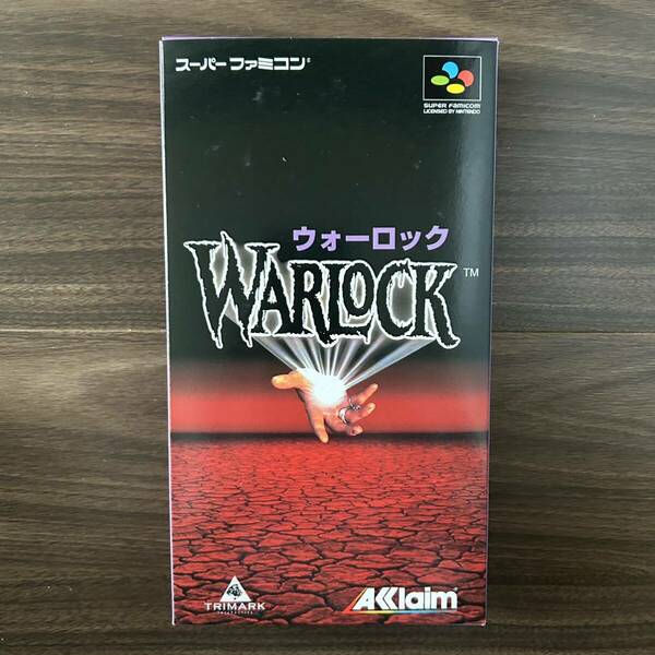 ウォーロック　WARLOCK スーパーファミコン　新品未開封　ソフト　レトロ