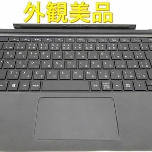 動作保証 複数在庫有 Surface Pro 3 4 5 6 7 対応純正キーボード 1725 黒 新品スウェード保護シート付 FMM-00019の画像1