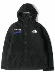 極美品【THE NORTH FACE × Supreme ノースフェイス シュプリーム】Expedition Jacket CORDURA GORE-TEX ブラック SIZE XL 