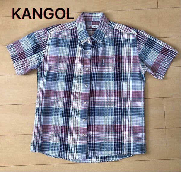 KANGOL カンゴール　半袖シャツ　Lサイズ
