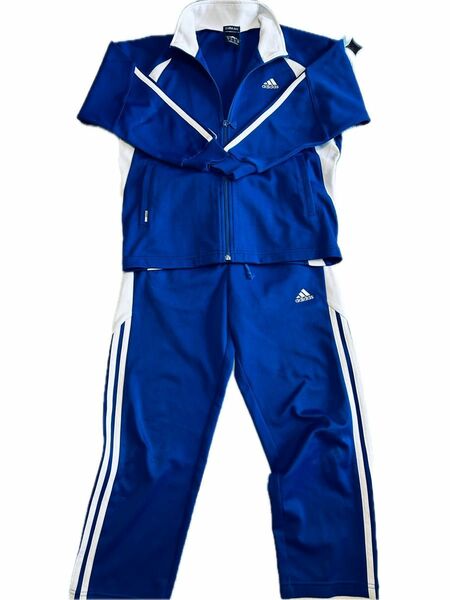 【GW値下げ　5/6まで】adidas 130センチ　ジャージセットアップ