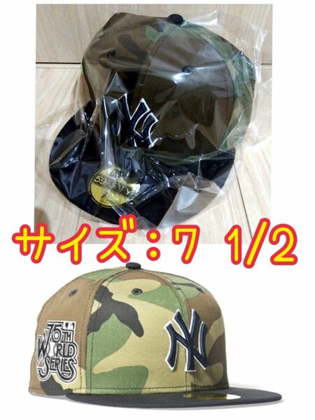 【GWセール】NEW ERA New York Yankees 59FIFTY WS1975 ニューエラ ニューヨーク ヤンキース