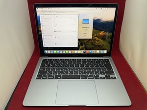 【中古　美品】MacBookAir M1 13インチ スペースグレイ　16GB　1TB