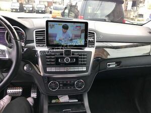 Android 10 CarPlay установка Benz W166 X166 ML GL Class предыдущий период 8.4 навигационный монитор 2012-2016 WI-FI Android IPHONE парные японский язык 