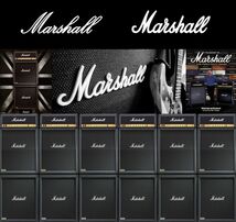 [XLサイズ]Marshall（マーシャル） ぼっちざろっく アンプ ぼざろ スピーカー ロック・ライブ ロゴTシャツ ブラック_画像3