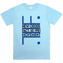 [Lサイズ]New Order （ニュー・オーダー） Fact. 50 1981 Movement ジャケット デザインTシャツ_画像1