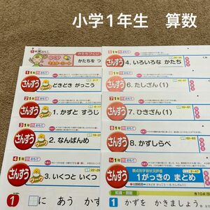 (教)小学1年生　算数　カラーテスト