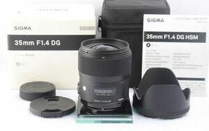 シグマ SIGMA 35mm F1.4 DG HSM Art ニコン用 【元箱】　#604-074-0426