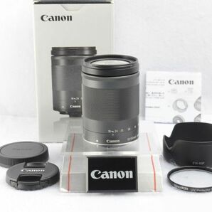 ■美品■ キャノン Canon EF-M18-150mm F3.5-6.3 IS STM 【元箱・おまけ付き】 #604-050-0417の画像1